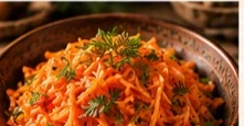 Салат из моркови с хреном